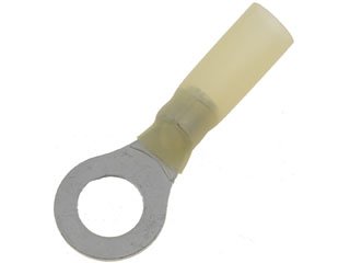 Dorman 85205 Yellow 5/16 '12-10 Gauge' Weather-Proof Terminal Ring Connector Standard Ring Kits Dorman 85205