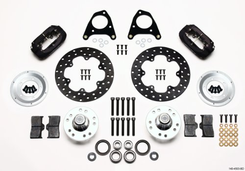 Wilwood 140-4503-BD Medium Front Brake Drag Kit for 87-93 Mustang / 84-86 SVO Brake Kits Wilwood 1404503BD