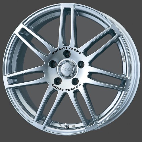 17x7 Enkei SC05 (Silver) Wheels/Rims 4x100 (424-770-4940SP) Racing Enkei 424-770-4940SP