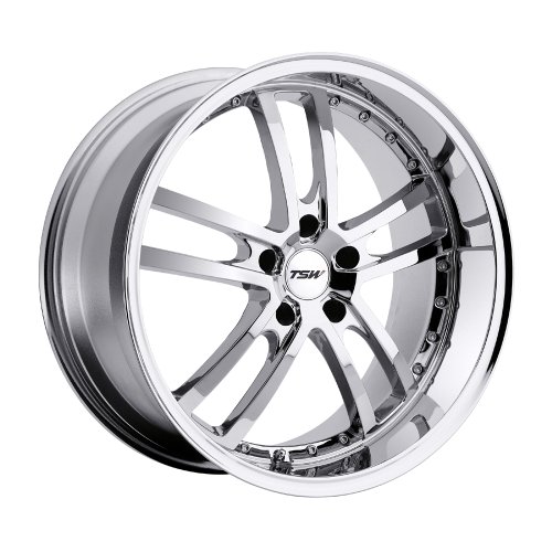 TSW Cadwell 20 Chrome Wheel / Rim 5x112 with a 20mm Offset and a 72 Hub Bore. Partnumber 2085CAD355112C72 Car TSW 2085CAD355112C72