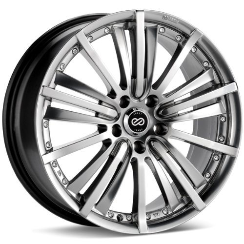 18x8 Enkei LSF (Platinum Metallic) Wheels/Rims 5x112 (449-880-4450PM) Racing Enkei 449-880-4450PM
