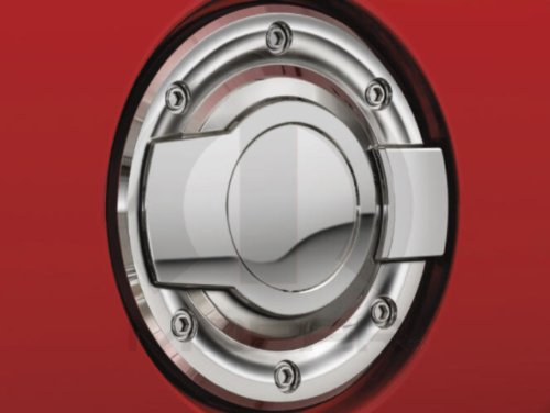 Dodge Ram Mopar Chrome Fuel Filler Door - 82211393 Fuel System Mopar 82211393