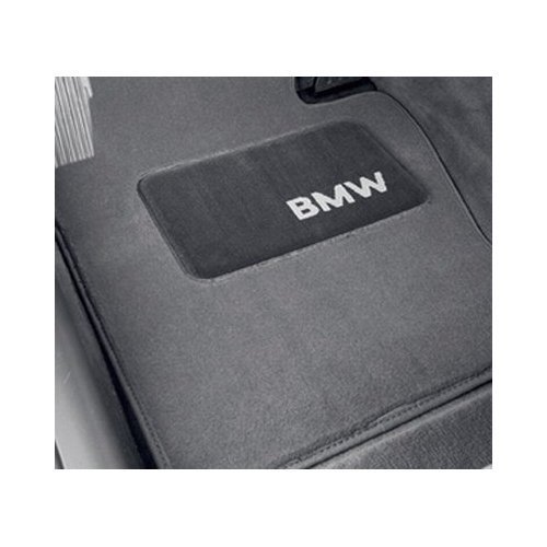 BMW Genuine Gray Floor Mats for E46 - 3 SERIES xi MODELS Touring/Sports Wagon 4 Wheel Drive (1998 - 2006), set of Four Custom Fit BMW 82110026590