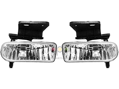 2000-2006 Chevrolet Tahoe -- Fog Lamp Light EXC Z71, replaces OEM 10368476, 10368477 Interchange 116-2044L, 116-2044R Partslink GM2592113, GM2593113 Bulbs Auto Parts Avenue GM308-B000L, GM308-B000R, WJ30-0125-09