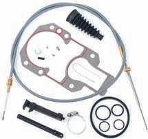 Mallory Marine 9-72100 Shift Cable Kit Transmission Shift Cables Mallory 972100