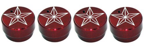 All Sales 5409STR Star Heater/AC Knob, (Pack of 4) Air Conditioning All Sales 5409STR