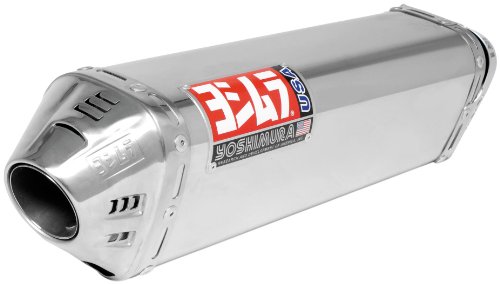 Yoshimura TRC Slip-On - Stainless Steel Muffler - Stainless Steel End Cap , Material: Stainless Steel 1140275 Mufflers Yoshimura 1140275