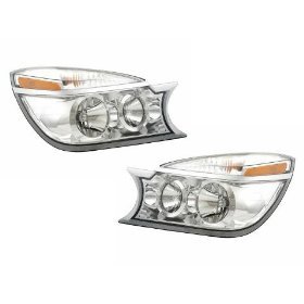 Buick Rendezvous Headlights OE Style Replacement Headlamps Driver/Passenger P... Headlight Bulbs Headlights Depot GM328-B101P