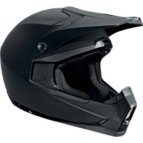 Thor Motocross Quadrant Matte Black Helmet - Medium/Matte Black Helmets Thor 0110-2111