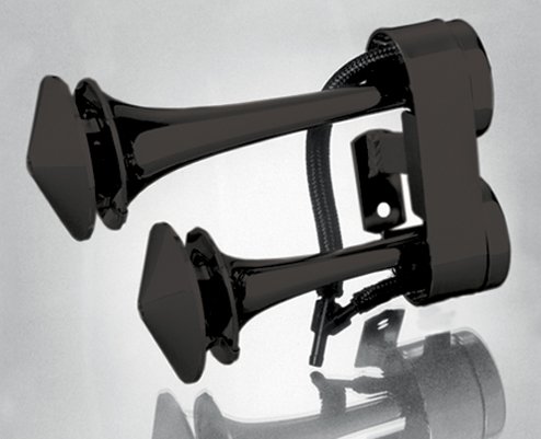 Horns Rivco Motorcycle Air Horns AHMULTIBK