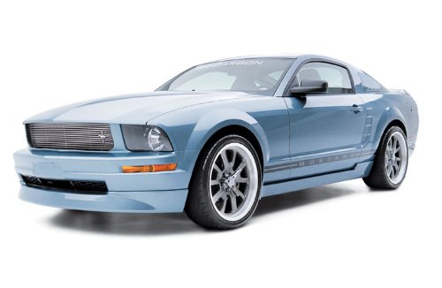 3dCarbon 2005-2009 Mustang V6 5 PC. KIT (painted: Sparkle Silver Metallic Clearcoat - wheel - M6389) Body 3dCarbon 691518-m6389