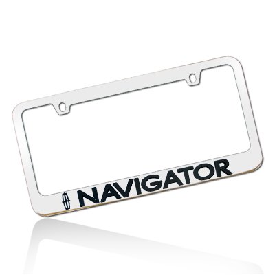 Lincoln Navigator Chrome Metal License Frame Frames Lincoln 9036425