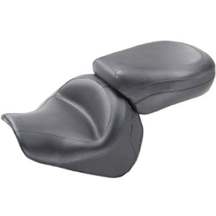 05-09 YAMAHA XVZ13CT: Mustang Wide 2-Piece Touring Seat - Vintage Accessories Mustang Motorcycle Seats 0810-0296