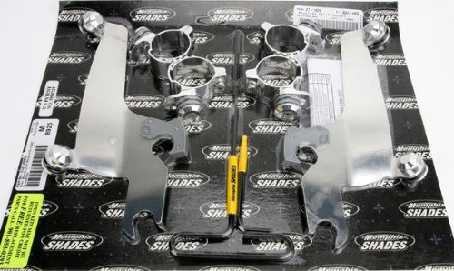 04-09 HONDA VTX1300C: Memphis Shades Trigger-Lock Mounting Kit For Sportshields Windshields & Accessories Memphis Shades 23210064