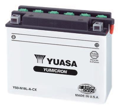 Batteries Yuasa 58-1107
