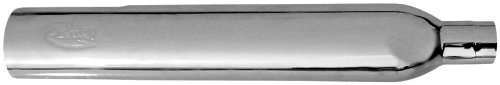 1999 Harley Davidson FLTRI Road Glide Heat Shield for 3.5in. Slip-On Mufflers - Rush Logo - Chrome, Manufacturer: Rush Exhaust, HEAT SHIELD MUFFLER LOGO SET Mufflers Rush 626493