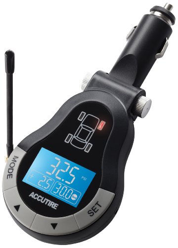 Accutire MS-4378GB Remote Tire Pressure Monitor System for Auto and Trailer Tire Gauges Measurement Limited MS4378GB