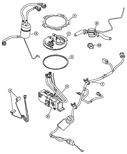 Fuel Pumps & Accessories Mopar 52100410AA