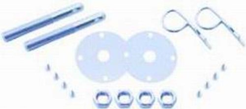 Racing Power R4051 Chrome Hair Pin Style Hood Pin Kit Accessories Racing Power R4051