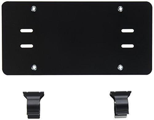 Rugged Ridge 11238.05 Black License Plate Mounting Bracket for Roller Fairlead Fairleads Rugged Ridge 11238.05