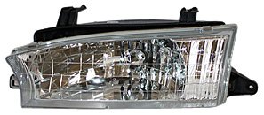 TYC 20-5464-00 Subaru Driver Side Headlight Assembly Headlight Assemblies TYC 20546400