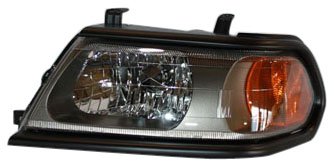 TYC 20-6374-00 Mitsubishi Montero Driver Side Headlight Assembly Headlight Assemblies TYC 20637400