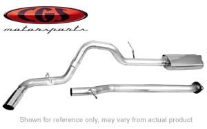 CGS 70061 Stainless Cat-Back Exhaust System Ford Cat-Back Systems CGS Motorsports 70061
