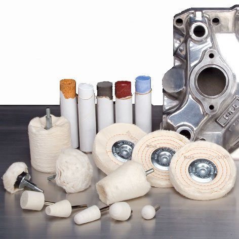 Eastwood Deluxe Metal & Plastic Polishing Buffing Kit Metal Polishes Eastwood 50341