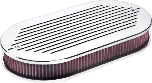 Billet Specialties 15520 Ball Milled Dual Quad Billet Air Cleaner Air Filters Billet Specialties 15520