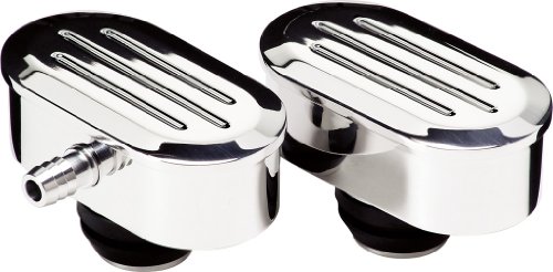 Billet Specialties 20920 Polished Oval Style Breather Breathers Billet Specialties 20920