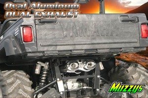 08-09 Yamaha Rhino 700 Muzzys Full Exhaust Dual - Part No. 1016-00099 Complete Systems Muzzys
