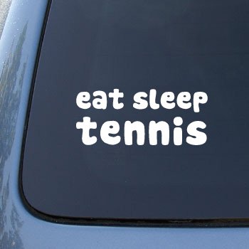 Bumper Stickers, Decals & Magnets Tennis 