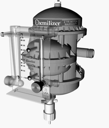 Chemilizer CP33 Injector - Ratio 1:128 - CH6000-209 Fuel Injectors Chemilizer CH6000-209