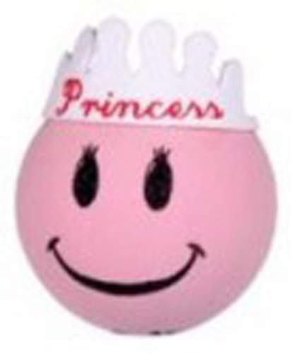 Princess Pink Smiley Face Car Antenna Topper Antenna Toppers LA Auto Gear APR4