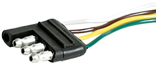 Camco 64839 12 Long 4-Way Wishbone Trailer Harness Male Plug Maintenance Camco 64839