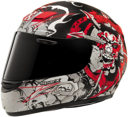 SparX S-07 Special Edition Graphics Helmet Demon Wars-Medium 842772 Helmets Sparx 842772