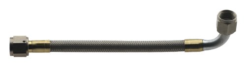 Fragola -8 A-N Straight x 90 Degree P.T.F.E. Hose Assembly, Aluminum Nut, 16 Suction Hoses Fragola Performance Systems 383016