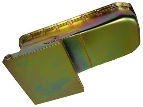 1962-67 Chevy II/Nova Small Block Drag Racing Oil Pan - Zinc Pans & Drain Plugs CFR Performance - Chevy Oil Pans HZ-7480-Z