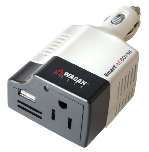 Wagan 2107-6 Smart AC 80 USB Inverter Power Inverters Wagan 21076