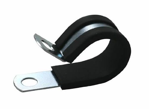 JT&T Products (4476F) - Santoprene Insulated Clamps with 1 Inner Diameter and 1/4 Mounting Hole, 10 Pcs. Clamps JT&T Products 4476F