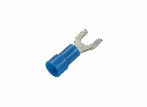 JT&T Products (2054H) - 16-14 AWG #8 Stud, Vinyl Insulated Spade Terminals, Blue, 19 Pcs. Accessories JT&T Products 2054H