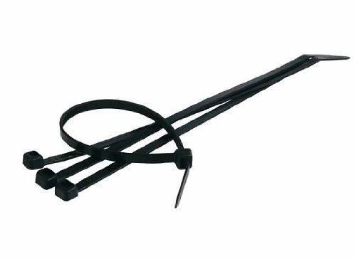 JT&T Products (4706H) - 7.5 UV Black Nylon Wire Ties, 50 Lb. Tensile Strength, 14 Pcs. Cable Ties JT&T Products 4706H