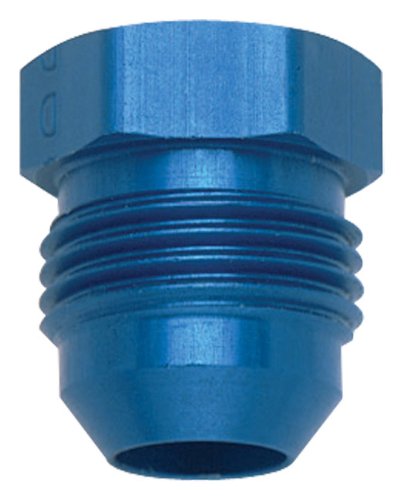 Fragola Aluminum A-N Flare Plug, -4 A-N - Blue Adapters & Connectors Fragola Performance Systems 480604