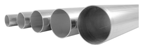 2 OD 304/304L Welded Stainless Steel Tube, 16 Gauge (.065) - 5' Length Extension Pipes Verocious T-0200-W-A269-065-4-ML-BA-K5