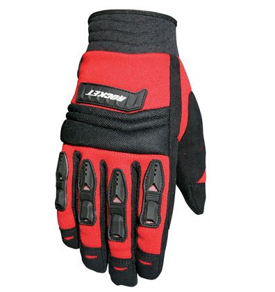 Joe Rocket Velocity Glove Red/Black X-Small Gloves Joe Rocket 1056-4101