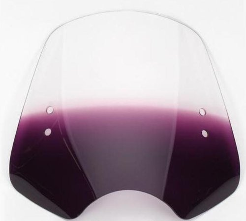 Memphis Shades The Shooter Bar Mount Windshield - Gradient Purple MEM1614 Windshields & Accessories Memphis Shades MEM1614