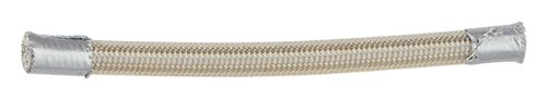 Fragola 6000 Series P.T.F.E.-Lined Stainless Braided Hose w/ Cover, -3 A-N (1/8 I.D.) - Clear Suction Hoses Fragola Performance Systems 600013