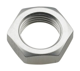 Fragola Aluminum A-N Bulkhead Nut, -3 A-N - Clear Adapters & Connectors Fragola Performance Systems 492403CL