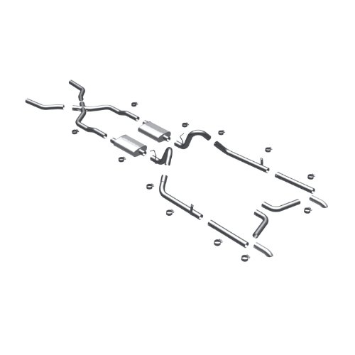 MagnaFlow 16792 Large Stainless Steel Performance Exhaust System Kit Cat-Back Systems Magnaflow 16792