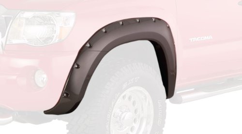 Bushwacker 31053-02 Toyota Pocket Style Fender Flare - Front Pair Fender Flares Bushwacker 31053-02